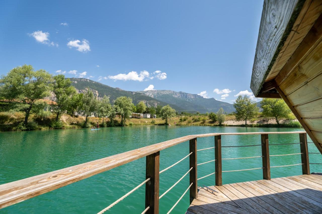 Camping Le Lac Bleu Hotell Châtillon-en-Diois Eksteriør bilde