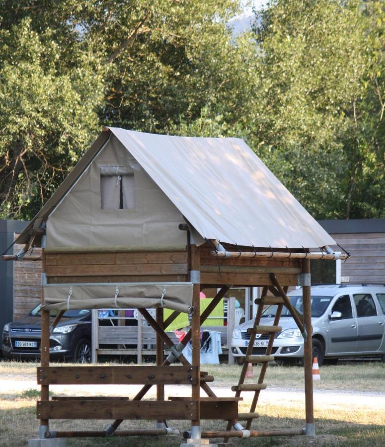 Camping Le Lac Bleu Hotell Châtillon-en-Diois Eksteriør bilde